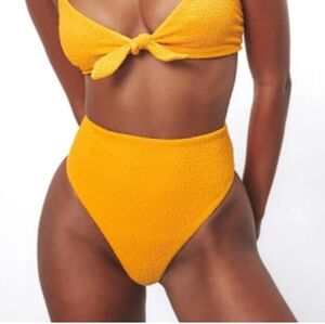 NWT Mara Hoffman  Imina High-Waisted Bikini Bottom small